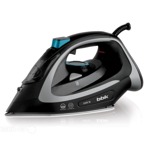 Утюг BBK ISE-2405 black/silver