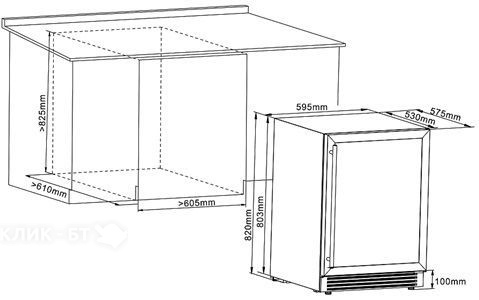 Винный шкаф CELLAR PRIVATE CP042-2TW