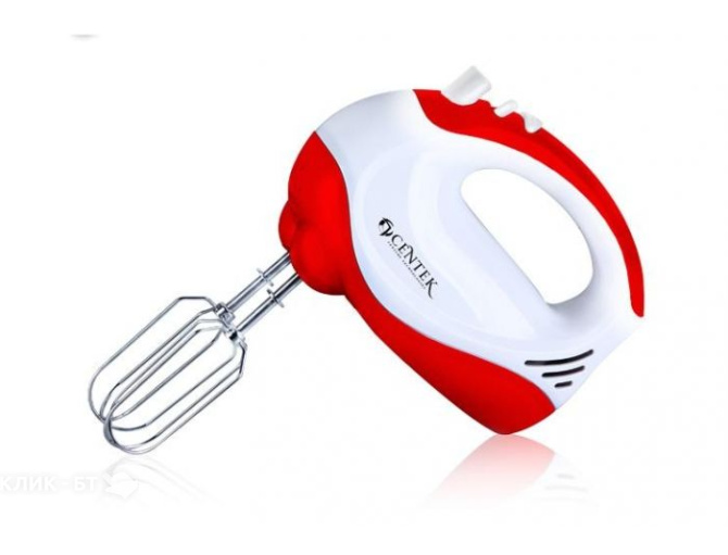 Миксер CENTEK CT-1111 RED (белый/красный)