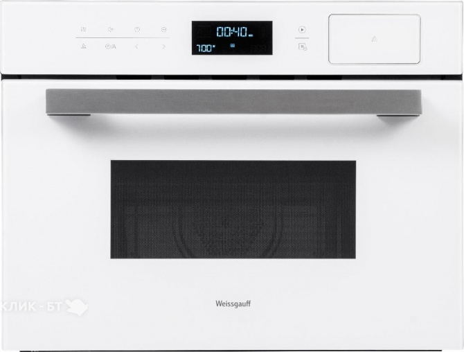 Духовой шкаф компактный с СВЧ и паром WEISSGAUFF OEMS 459 PDW