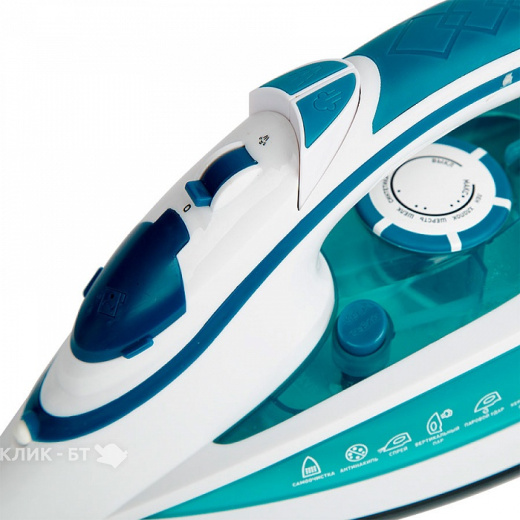 Утюг DELTA LUX DL-352 бирюзовый