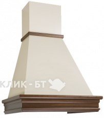 Вытяжка ELIKOR Вилла Валенсия 60П-650-П3Л топ.молоко/бук орех