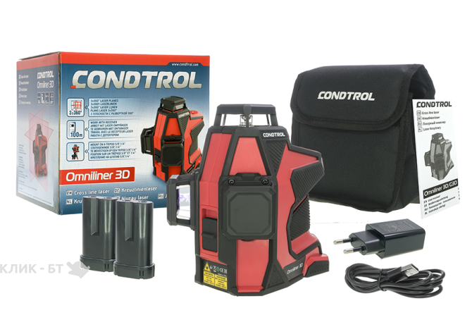 Лазерный нивелир Condtrol Omniliner 3D 1-2-129