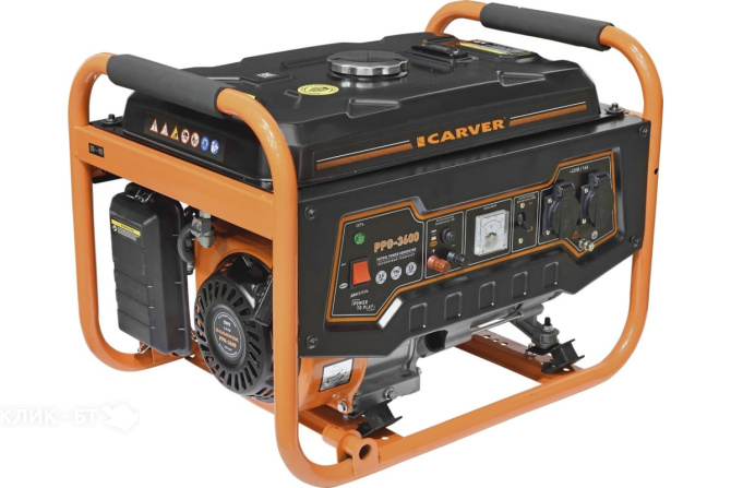 Бензиновый генератор CARVER PPG-3600