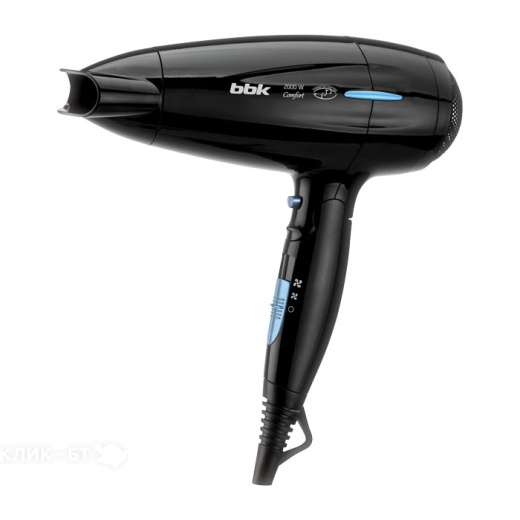 Фритюрница BBK BHD3201i черный/голубой