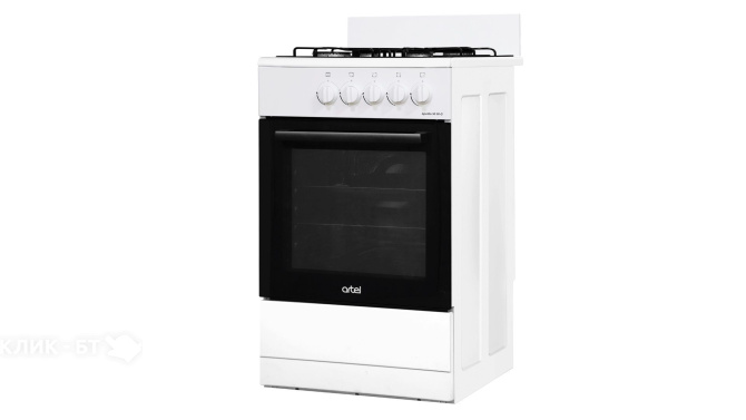 Кухонная плита ARTEL Apetito 50 02-G белая ГК