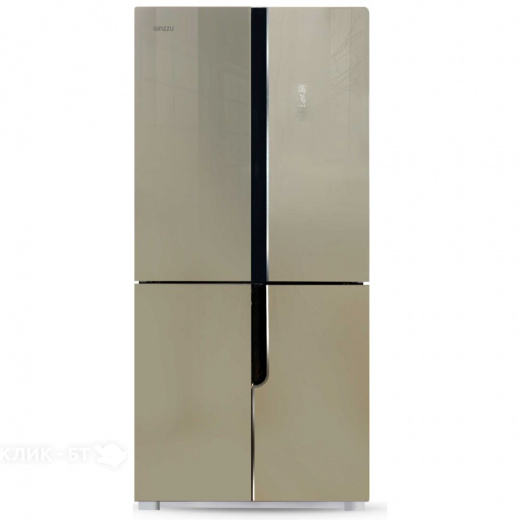 Холодильник Ginzzu NFK-500 gold