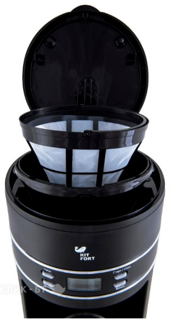 Кофеварка KITFORT KT-704-2 черная