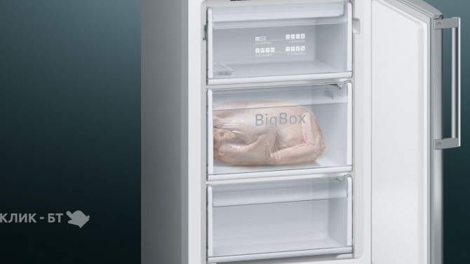 Холодильник Siemens KG39NXX20E нержавеющая сталь