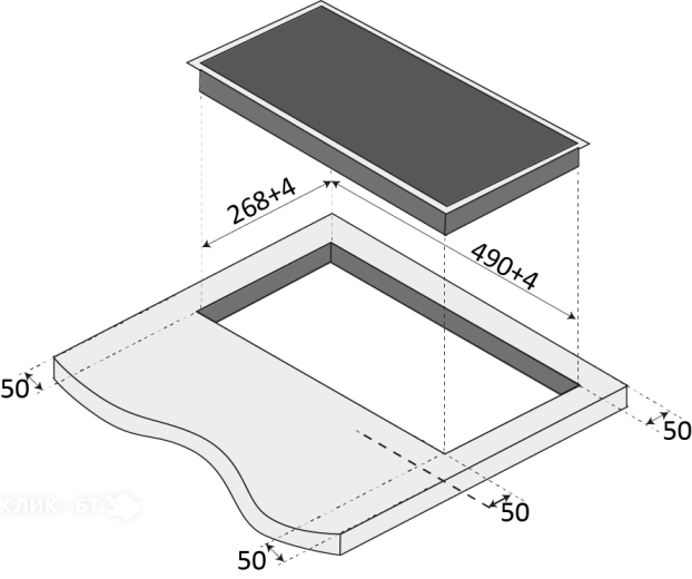 Варочная поверхность BRANDT BPV6210B