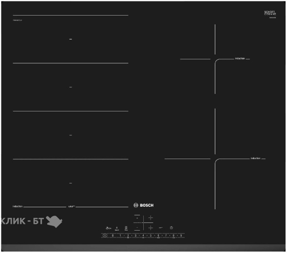 Варочная поверхность BOSCH PXE631FC1E