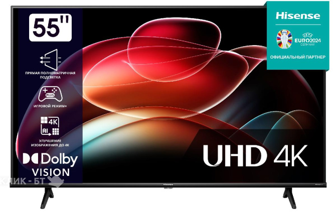 Телевизор HISENSE 55A6K