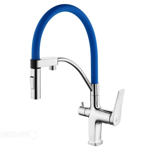 Смеситель LEMARK LM3074C-Blue