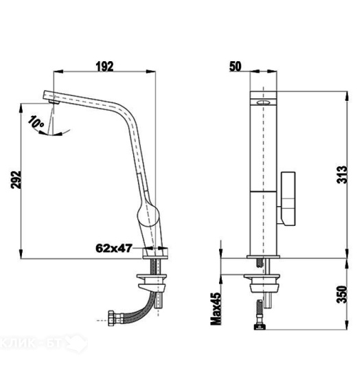 Смеситель TEKA ICC 915 (116030006)