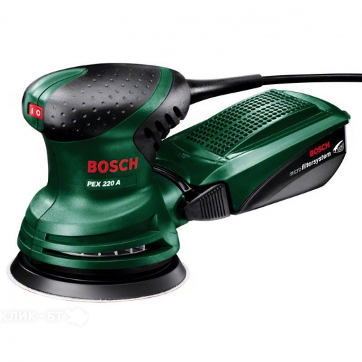 Эксцентриковая шлифовальная машина Bosch PEX 220A  0603378020