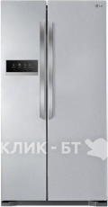 Холодильник LG GS-B325PVQV серебристый