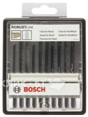 Набор 10 пилок BOSCH special  t-хвостовик robust line 2607010574