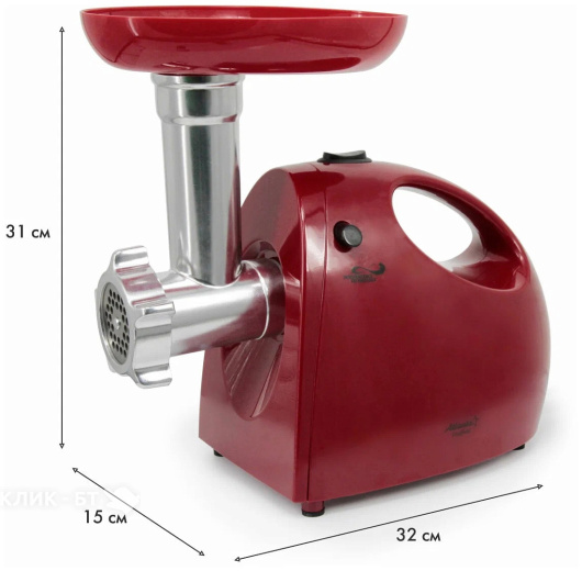 Мясорубка ATLANTA ATH-3299 red