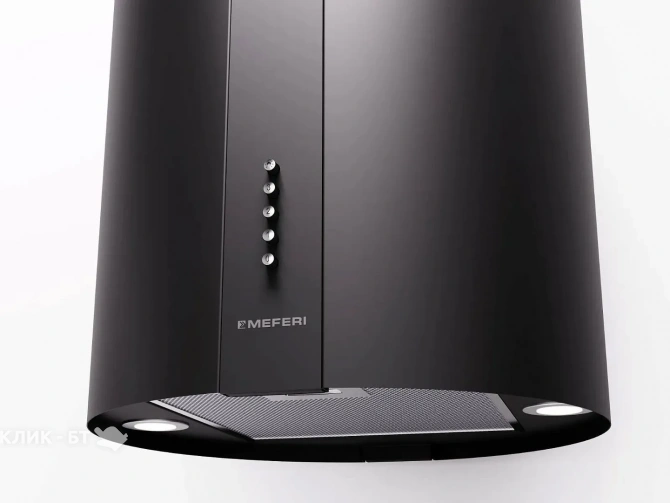 Вытяжка MEFERI TUBE40BK ISLA POWER