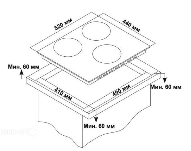 Варочная поверхность DELVENTO V45V35M001