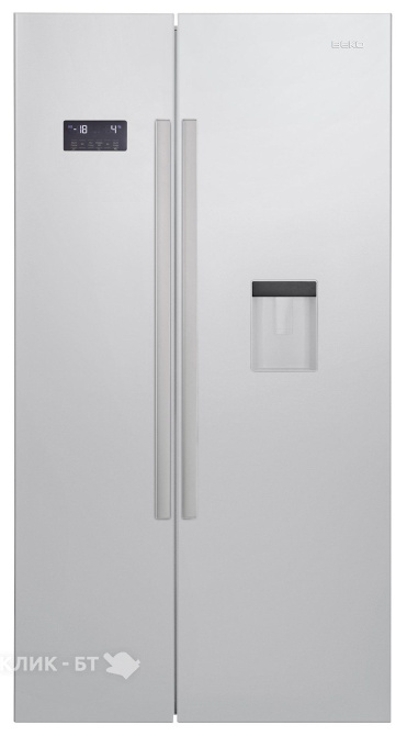 Холодильник Beko GN 163220 S серебристый