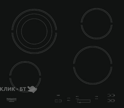 Варочная поверхность HOTPOINT-ARISTON HAR 643 TF