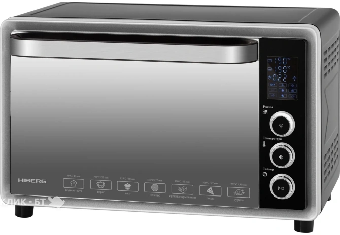 Мини-печь HIBERG PR 400 Dark moon
