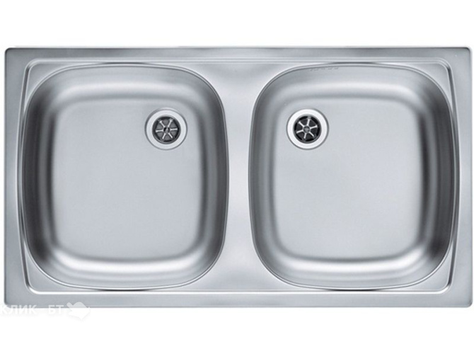 Кухонная мойка ALVEUS BASIC 160 LEI-90 1049434 (в комплекте с сифоном 1082237)