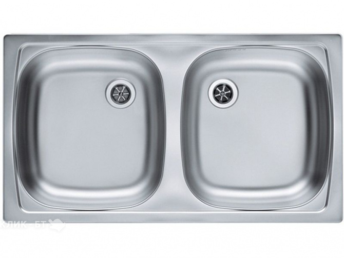 Кухонная мойка ALVEUS BASIC 160 LEI-90 1049434 (в комплекте с сифоном 1082237)