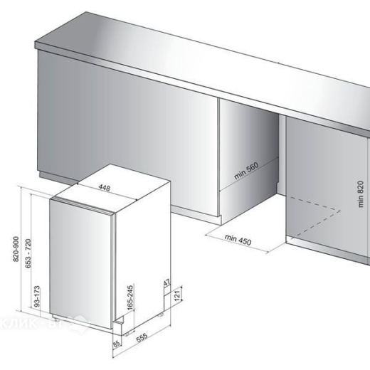 Посудомоечная машина Hotpoint-Ariston HSIC 3T127 C