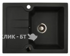 Кухонная мойка KUPPERSBERG modena 1b1d black metal.