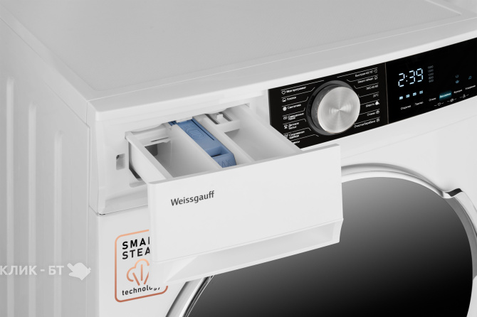 Стиральная машина WEISSGAUFF WM 47147 DC Inverter Steam