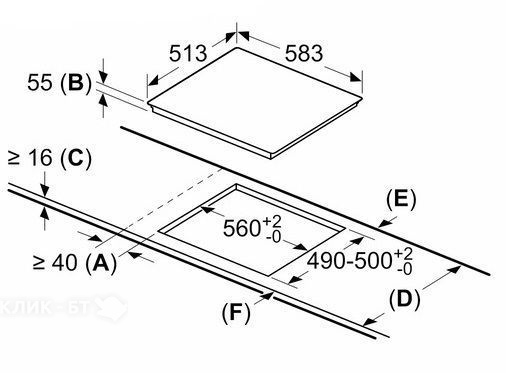Варочная поверхность BOSCH PIE645FB1E