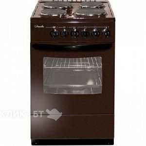 Кухонная плита Лысьва 4/1э04 М2С коричневый без крышки