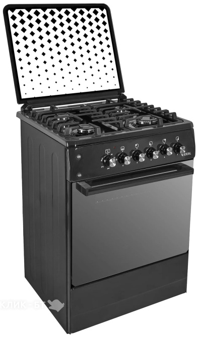 Кухонная плита IDEAL L280 ГК черный