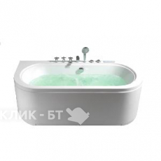 Гидромассажная ванна FRANK F160 пристенная