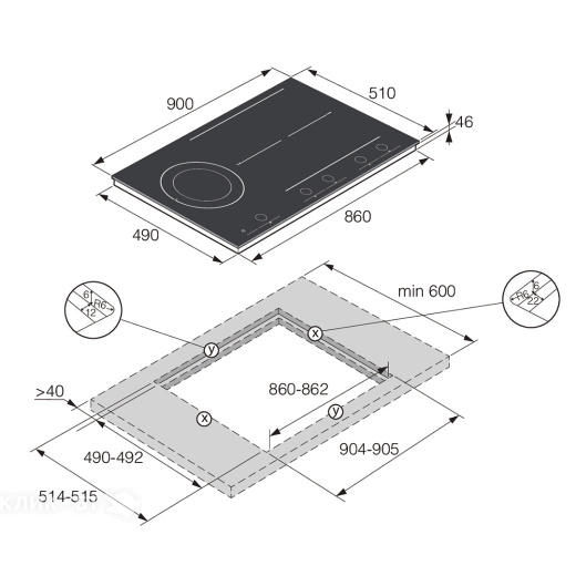Варочная поверхность ASKO HID925MFC