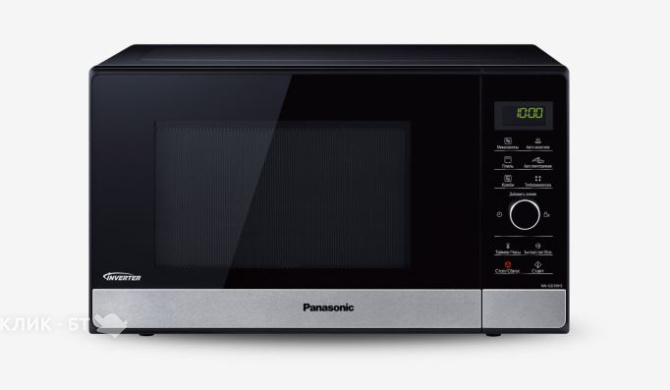 Микроволновая печь PANASONIC NN-GD39HSZPE черный/серебристый