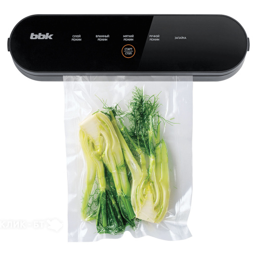 Вакуумный упаковщик BBK BVS602 черный