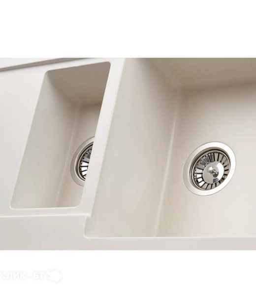 Кухонная мойка KUPPERSBERG MODENA 1,5B2D WHITE ALABASTER