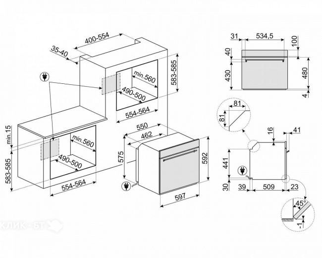 Духовой шкаф SMEG SO6302TX