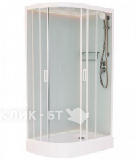 Душевая кабина FRANK F411R Brilliant низкий поддон