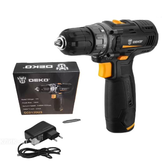 Дрель-шуруповерт DEKO GCD12DU3 063-4096