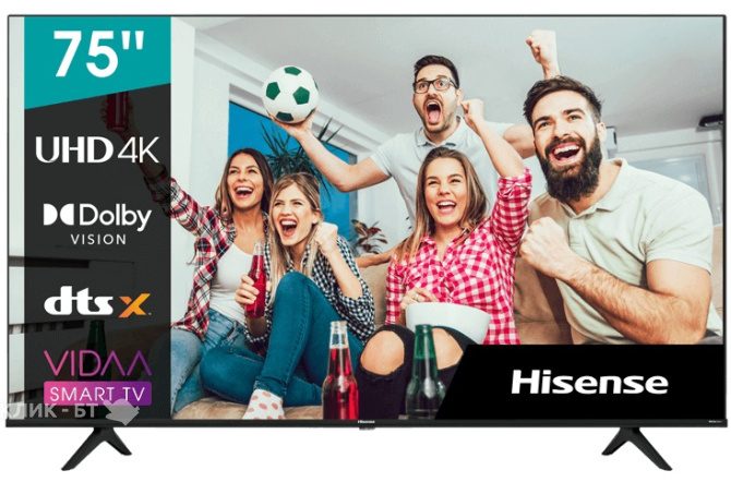 Телевизор HISENSE 75A6BG