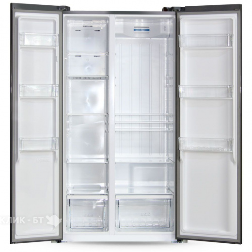 Холодильник GINZZU NFK-530 Gold glass