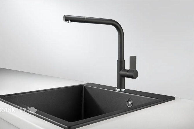 Смеситель KUPPERSBERG KYRTOS DEEP BLACK