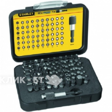 набор отверточных вставок  expert  61 предмет STANLEY 1-13-902