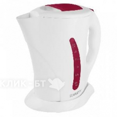 Чайник Scarlett SC-EK14E08 белый/бордовый