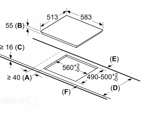 Варочная поверхность BOSCH PWP64RBB6E