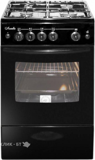 Кухонная плита ЛЫСЬВА ГП 400 МС-2у черный (без крышки)